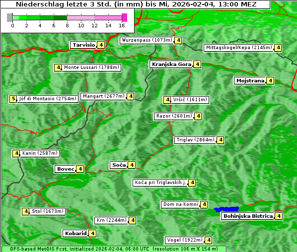 Niederschlag, 4. 2. 2026