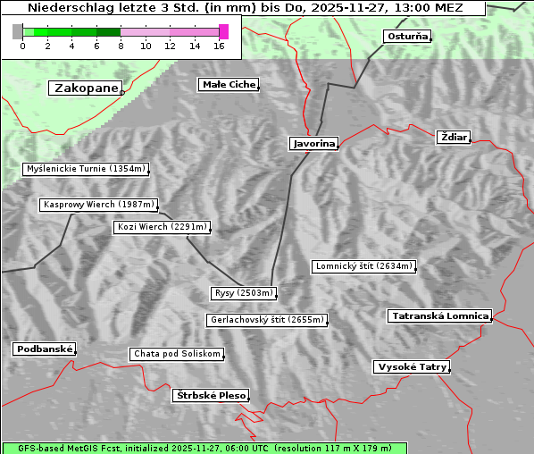 Niederschlag, 27. 11. 2025
