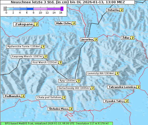 Neuschnee, 13. 1. 2026
