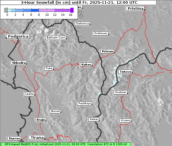Neuschnee, 21. 11. 2025