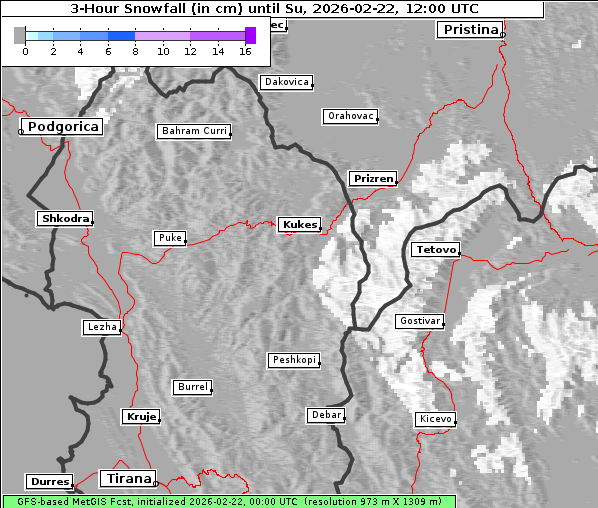 Neuschnee, 22. 2. 2026