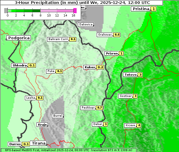 Niederschlag, 24. 12. 2025