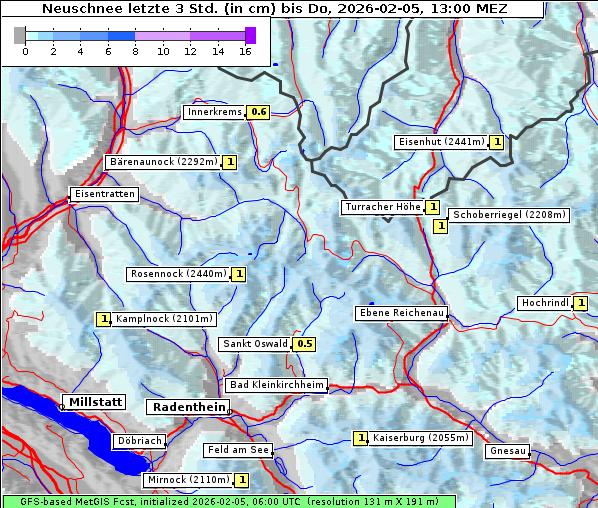 Neuschnee, 5. 2. 2026