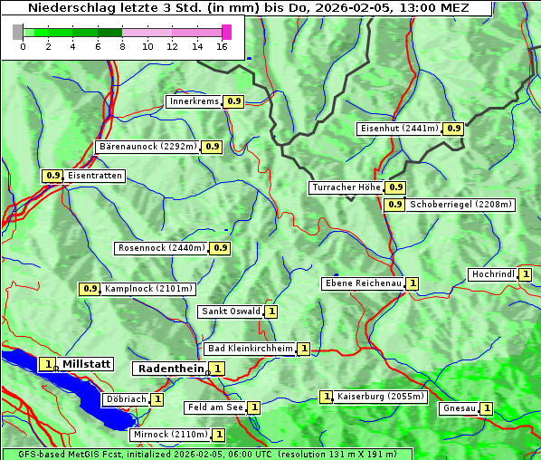 Niederschlag, 5. 2. 2026