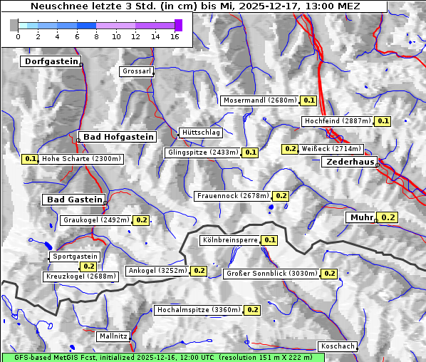 Neuschnee, 17. 12. 2025