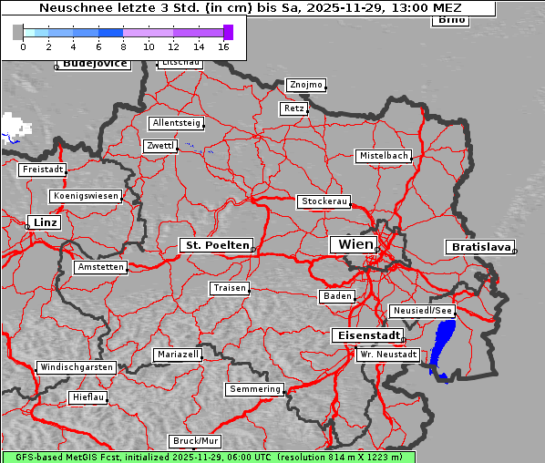 Neuschnee, 29. 11. 2025