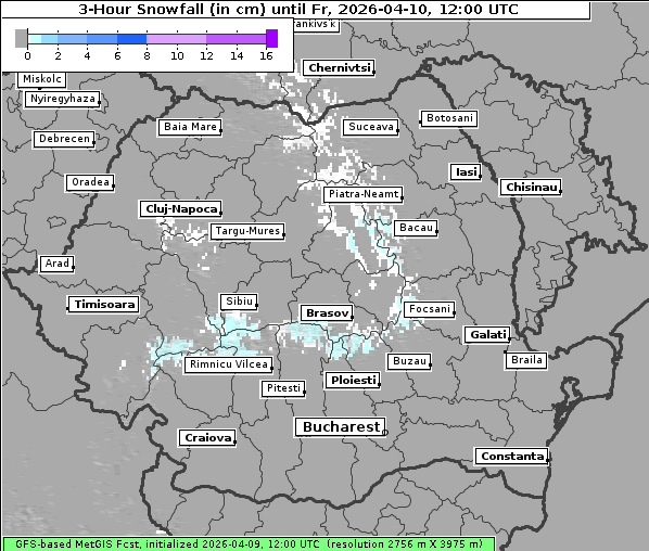 Neuschnee, 10. 4. 2026