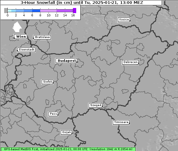 Neuschnee, 21. 1. 2025