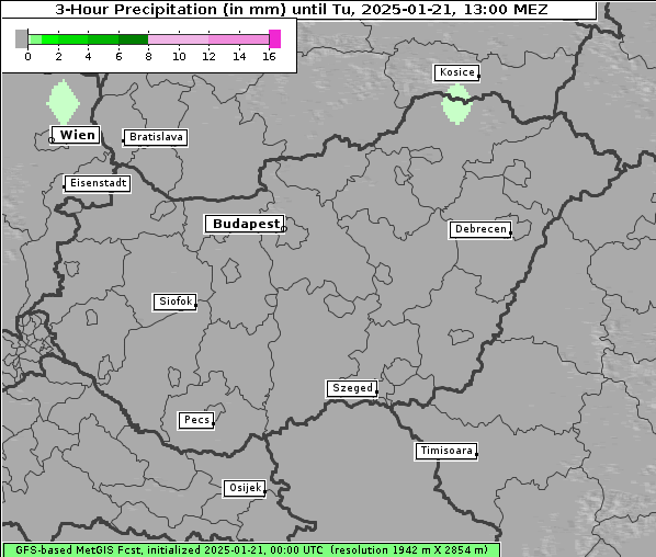 Niederschlag, 21. 1. 2025