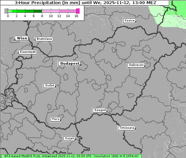 Niederschlag, 12. 11. 2025