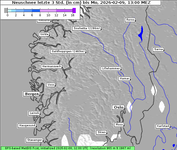Neuschnee, 9. 2. 2026