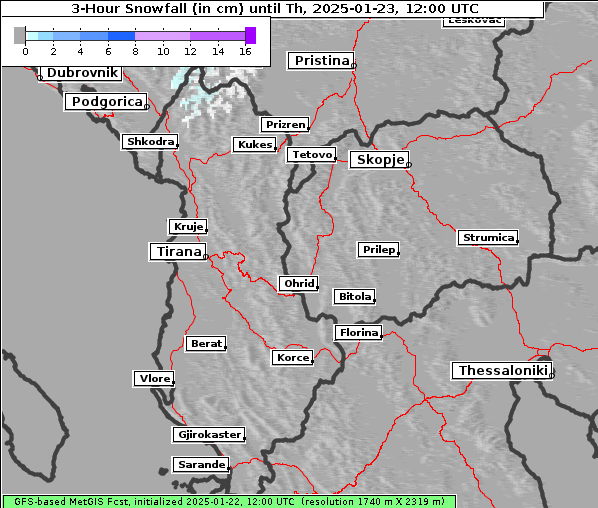 Neuschnee, 23. 1. 2025