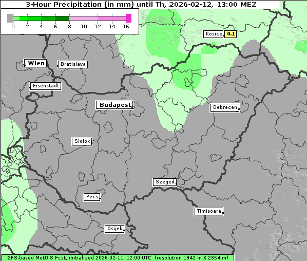 Niederschlag, 12. 2. 2026