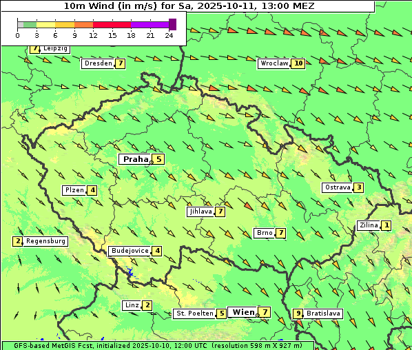 Wind, 11. 10. 2025