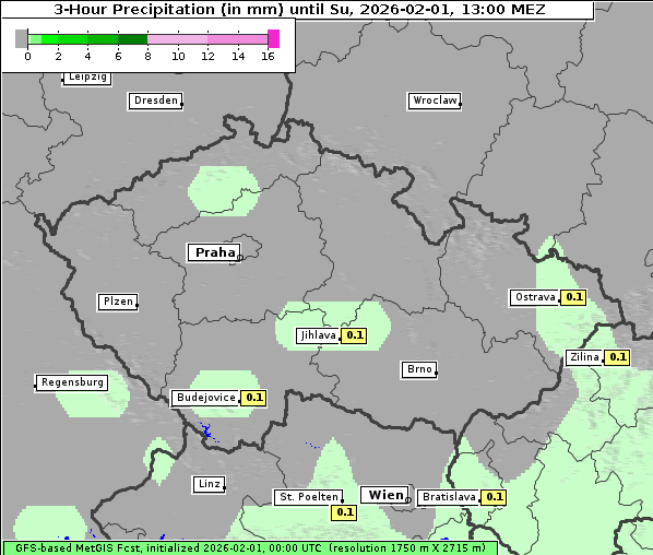 Niederschlag, 1. 2. 2026