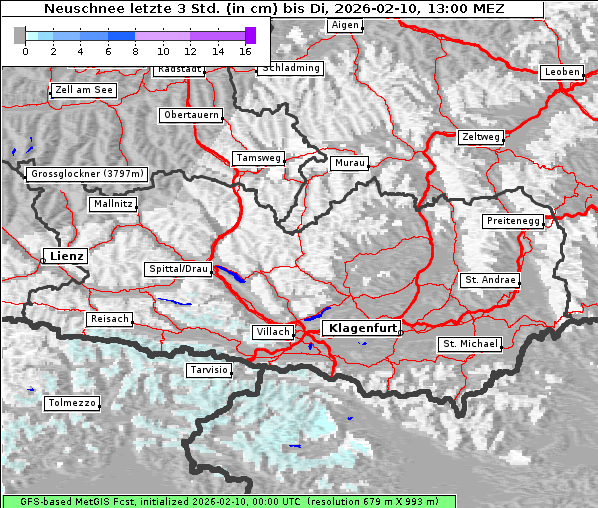 Neuschnee, 10. 2. 2026