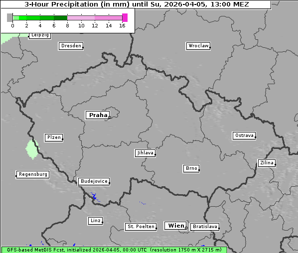 Niederschlag, 5. 4. 2026