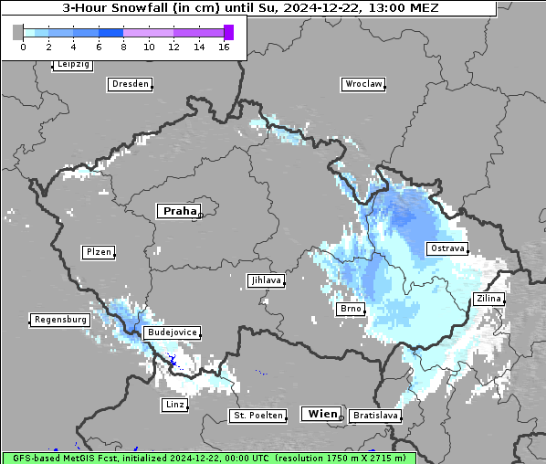 Neuschnee, 22. 12. 2024