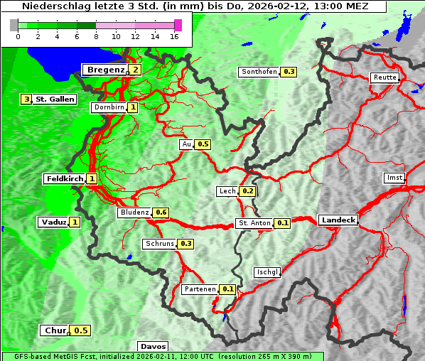 Niederschlag, 12. 2. 2026