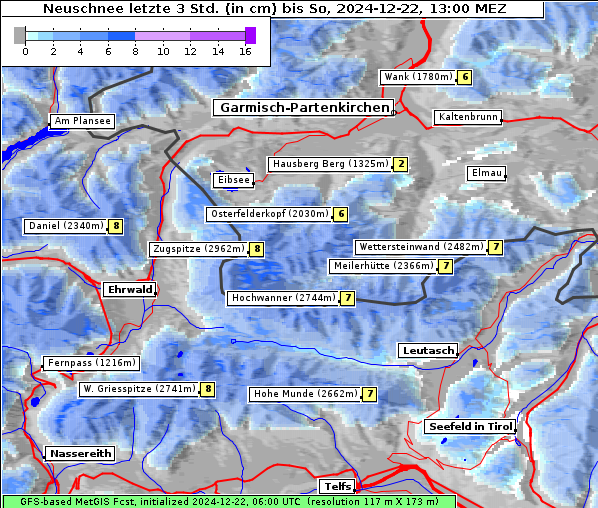 Neuschnee, 22. 12. 2024