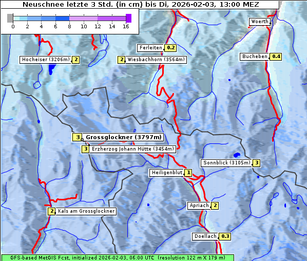 Neuschnee, 3. 2. 2026