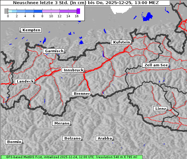 Neuschnee, 25. 12. 2025