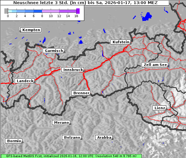 Neuschnee, 17. 1. 2026