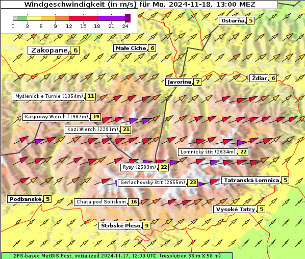 Wind, 18. 11. 2024
