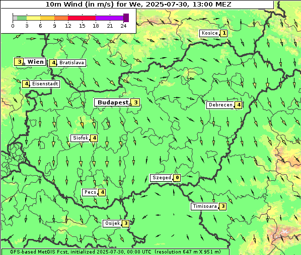 Wind, 30. 7. 2025