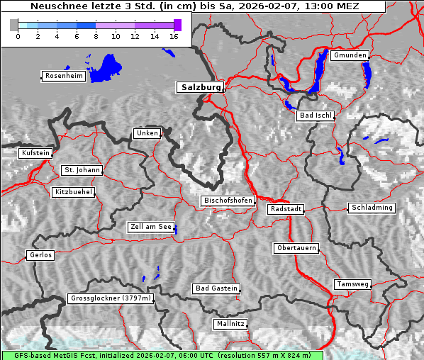 Neuschnee, 7. 2. 2026