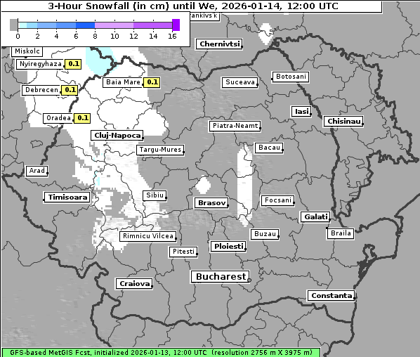 Neuschnee, 14. 1. 2026
