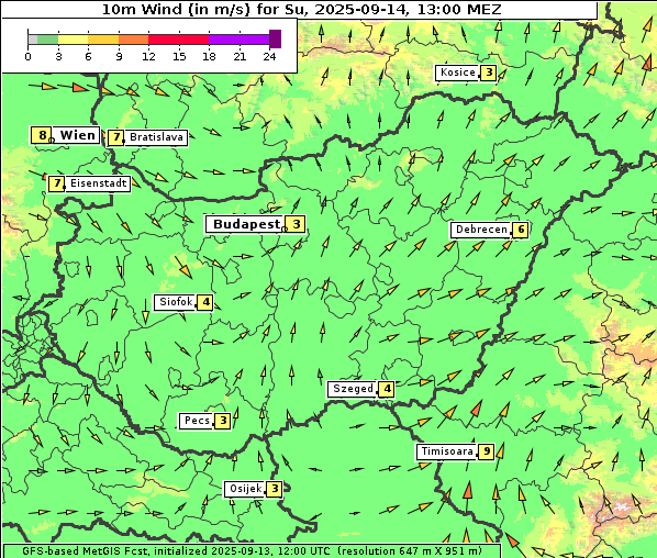 Wind, 14. 9. 2025