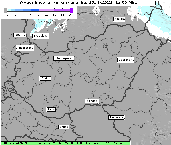 Neuschnee, 22. 12. 2024