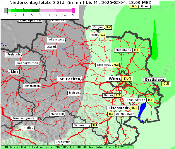 Niederschlag, 4. 2. 2026