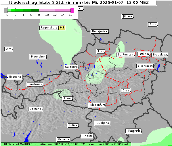 Niederschlag, 7. 1. 2026