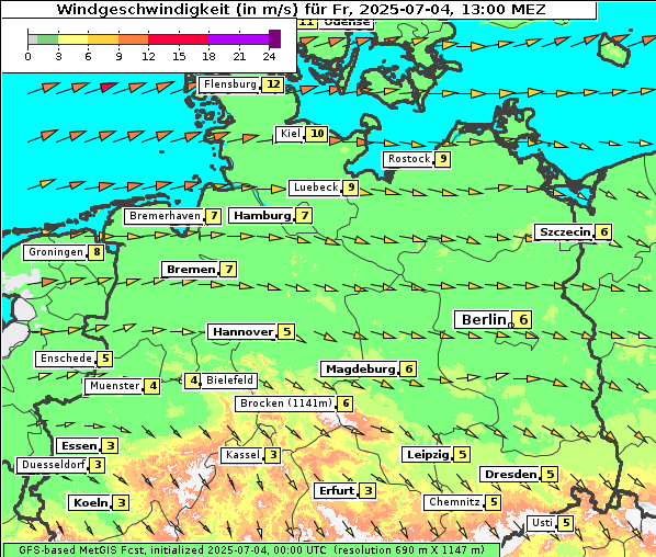 Wind, 4. 7. 2025