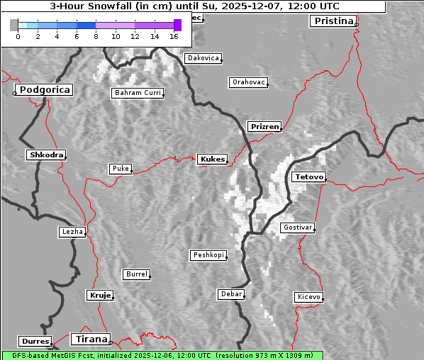 Neuschnee, 7. 12. 2025