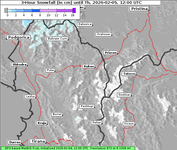 Neuschnee, 5. 2. 2026