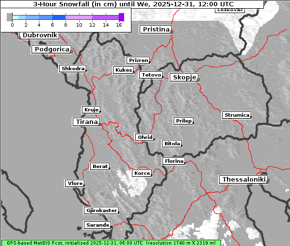 Neuschnee, 31. 12. 2025