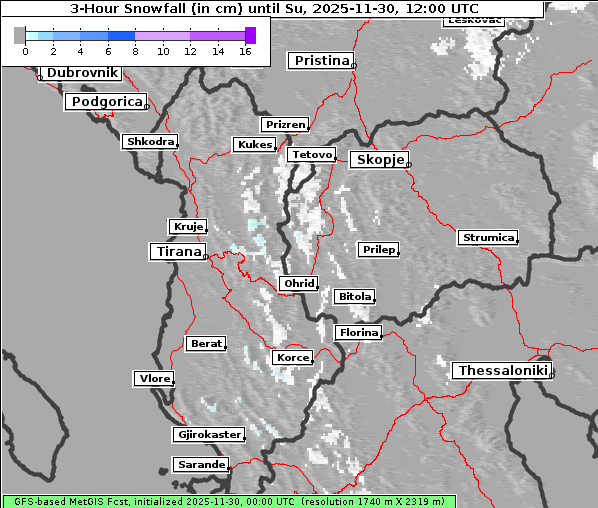 Neuschnee, 30. 11. 2025