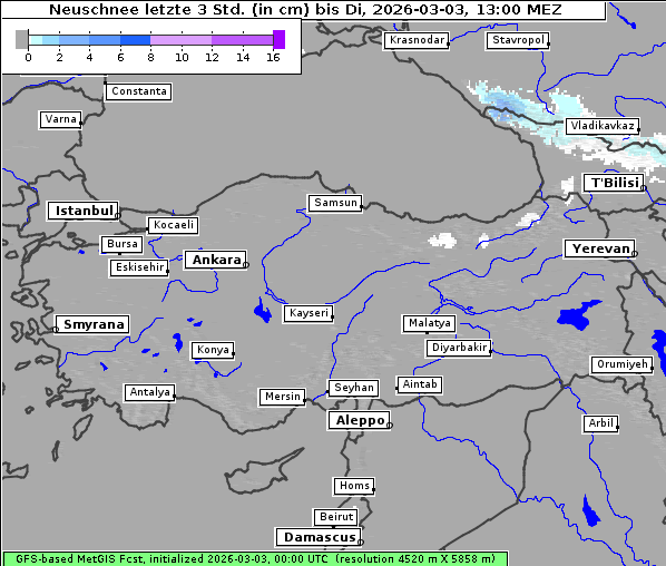 Neuschnee, 3. 3. 2026