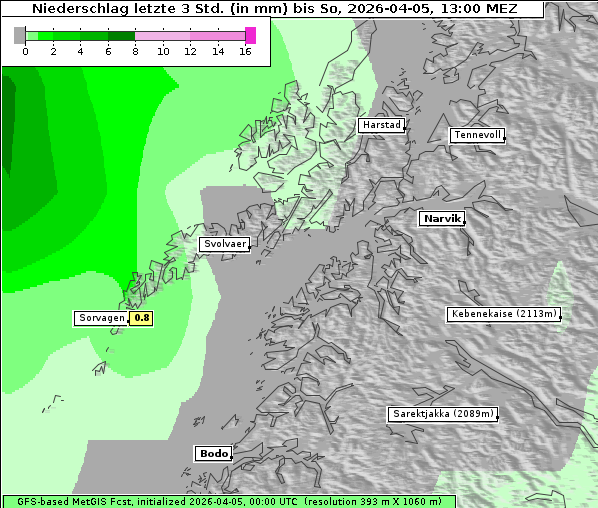 Niederschlag, 5. 4. 2026