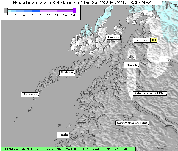 Neuschnee, 21. 12. 2024