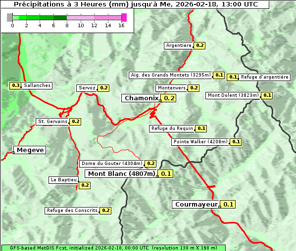 Niederschlag, 18. 2. 2026