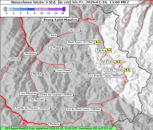 Neuschnee, 16. 1. 2026