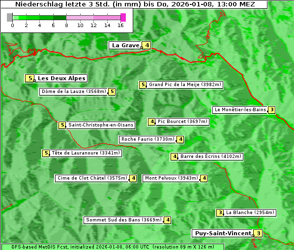 Niederschlag, 8. 1. 2026