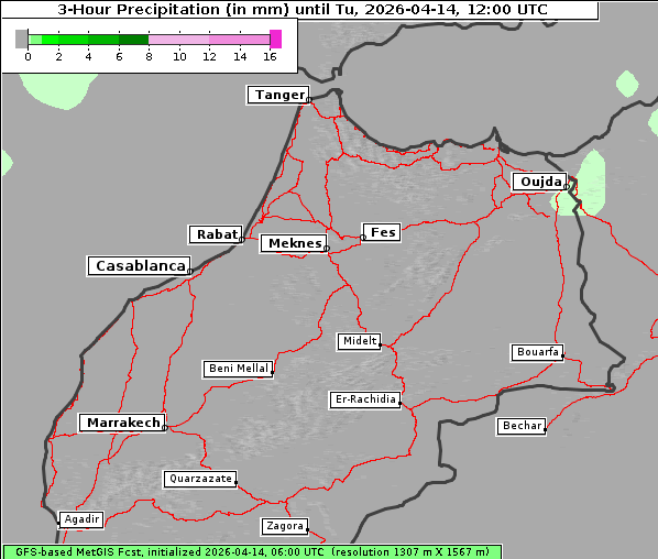 Niederschlag, 14. 4. 2026
