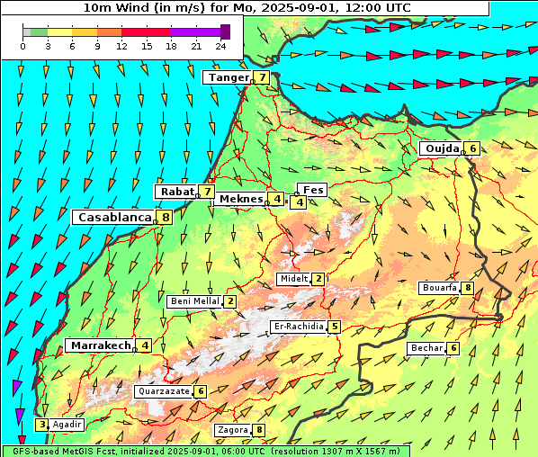 Wind, 1. 9. 2025