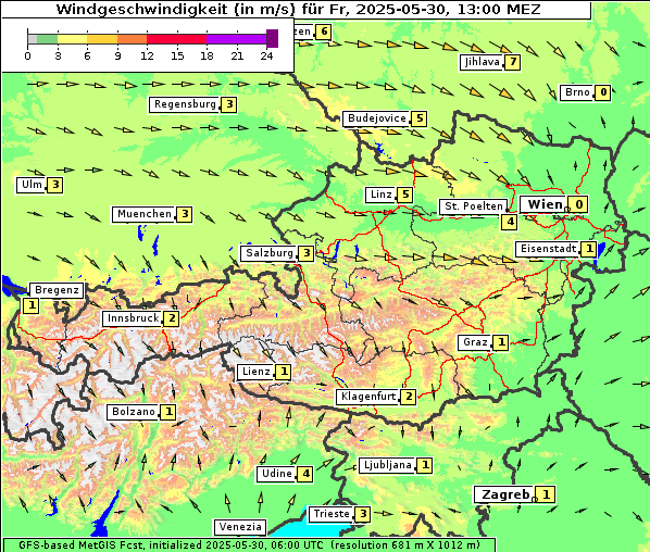 Wind, 30. 5. 2025