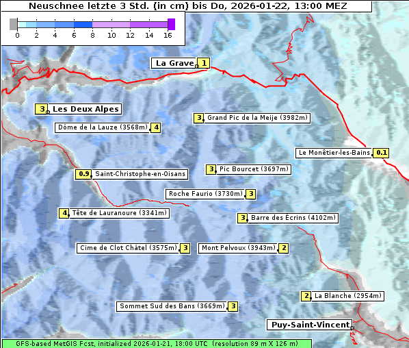 Neuschnee, 22. 1. 2026